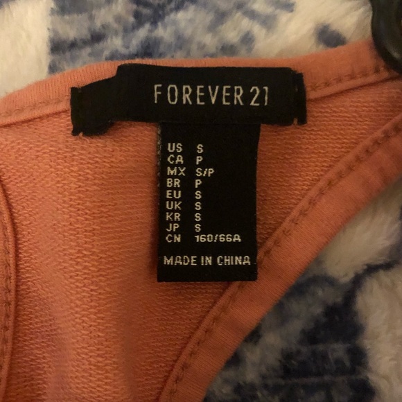 Orange 70’s Inspired Forever 21 Onesie - Picture 5 of 5